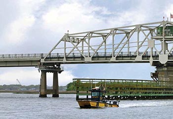 The Ben Sawyer Bridge, Sullivan's Island